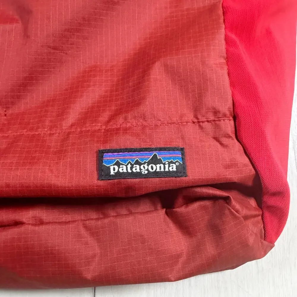 Patagonia Red Ultralight Black Hole Tote Bag Red Convertible Backpack Travel